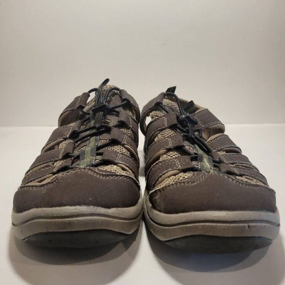 Free Shipping! Bass Stingray Brown Water Hiking Shoes Mens Sz. 13 M - Picture 9 of 13